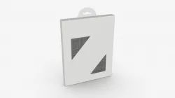 Paper box for clothing