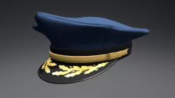 Peaked Cap (Blue)