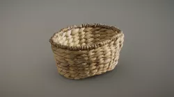 Woven Oval Basket