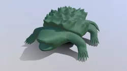 Alligator snapping turtle