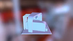 Booth Design 3D Model