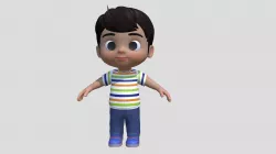 cartoon boy child