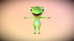 Character Modelling - Frog