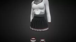Cheerleader Goth