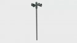 Civil defense siren alarm