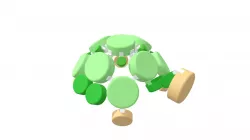 CLIP IT 3D - TURTLE / TORTUE