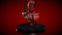 Deadpool Bust
