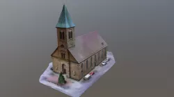 Dionysiuskirche Durmersheim 3D