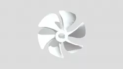 Functional propeller for 3D printing