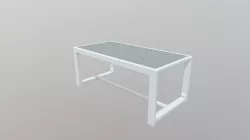 Golden Beach Coffee Table White - 703815