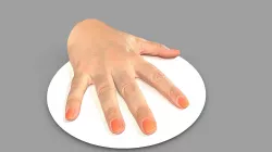 Hand 3D Scan with Artec Space Spider