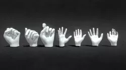 Hands pose