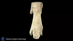 Harpoon Fragment, Sea Mammal Bone XCB-105-4000