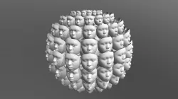 Katamary Ball of Face