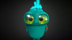 Kid Alien Going to School
