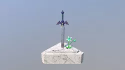 Legend Of Zelda BOTW Master Sword