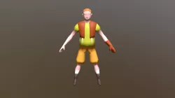 low poly animal trainer