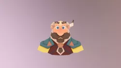 Low Poly Character Bust