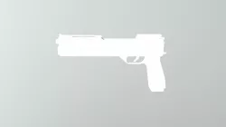 Lowpoly Robocop Gun
