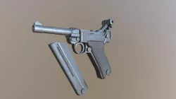 Luger P08 Open