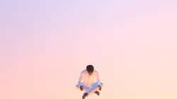Male Sitting Pose