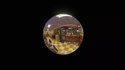 Pizza Arcade Spherical Render