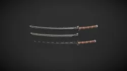 Post-apocalyptic katana