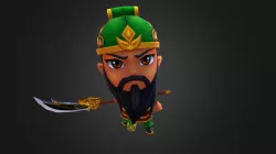Quan Vu chibi Low poly