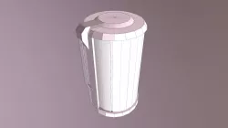 Sci-fi Grenade Untextured