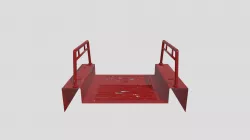 SciFi Red Walkway 1