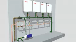 Sistema de Aquecimento Academia