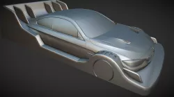 SLOT CAR BMW ,  STL FOR 3D PRINT