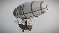 Steampunk Flying Ship