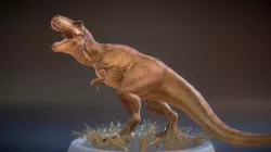 T-rex Jurassic park REXY (Fan art)