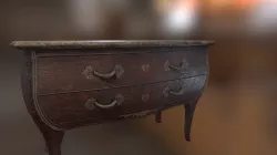 Victorian Bedside Table