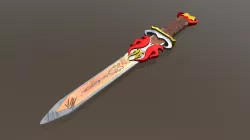 War Knife OBJ