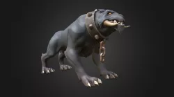 Wolf stylized beast