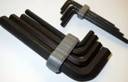 3D printed Allen keys holder