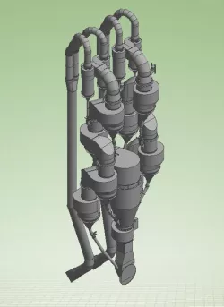 5500 tpd cement project(preheater)