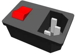 AC Power Jack 110V 220V 交流电插座
