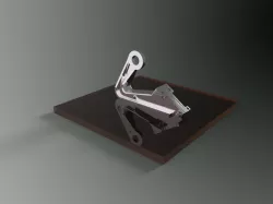 Alcoa Airplane Bearing Bracket