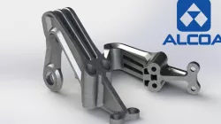 Alcoa flap bracket