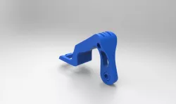Aloca bearing bracket