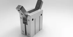 Angular Pneumatic Gripper