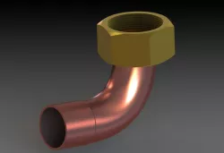Angular press fitting