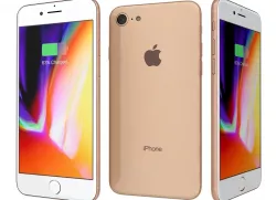 Apple iPhone 8 Gold 3D model