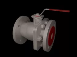ball valve 3D model