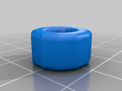 Bigger thumb wheel caps for 8/32 Hex Bit thumb wheel screws