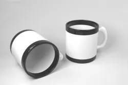  Black and white cup  3D model