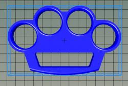 ▷ brass knuckles spiked 3d models 【 STLFinder 】